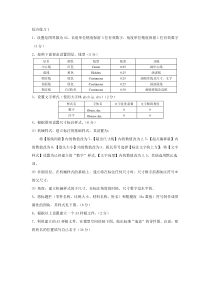 CAD初级考试综合题