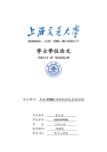 Bachelor's Thesis (Wenbing Dang)