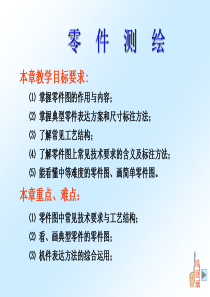 机械制图零件测绘（PPT62页)