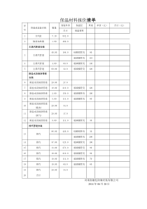 保温材料报价清单