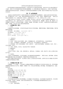 常用医学检查指标及其临床意义(完整版)