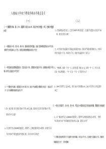 人教版六年级下册数学总复习解决问题练习题