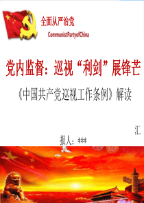 巡视工作条例学习解读