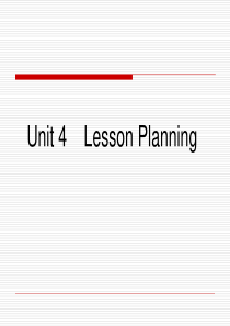 unit-4-Lesson-Planning