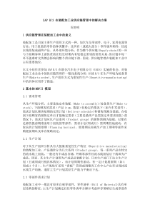 SAPR3在装配加工业供应链管理中的解决方案