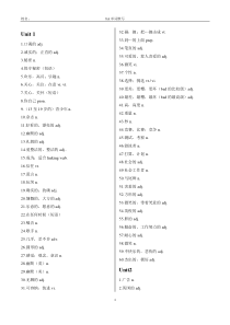 最新译林牛津英语苏教版八年级上8A单词默写