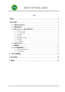 长虹实习报告