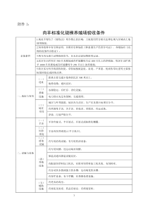 国家畜禽标准化养殖场(小区)建设标准(肉羊)