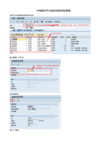 HR模块PPCI组织信息类型增强