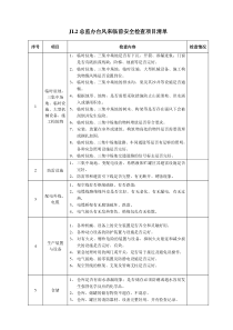 台风季节安全检查清单