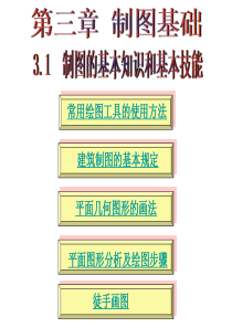 建筑制图国家标准及其基本规定