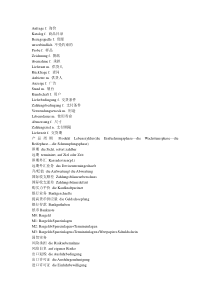 德语外贸-词汇