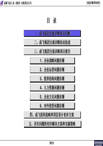 某大型集团公司全面管理咨询项目诊断报告