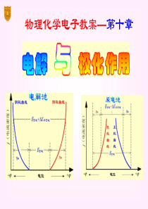 物理化学傅献彩-10电解与极化作用