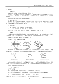 高中物理磁场知识点总结+例题