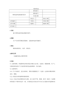 03物料退库标准操作程序