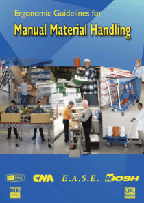 for Manual Material Handling(手动物料搬运中的人机工程学)