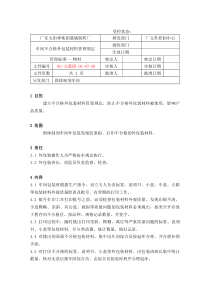 10车间不合格外包装材料管理规定