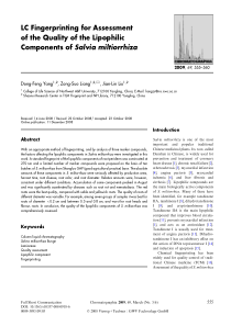 LC Fingerprinting for Assessment