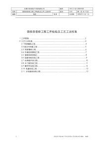 CCVK-QZBZ-002修房装修工程工艺工法标准