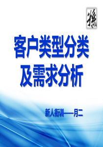 电话销售之客户分类及需求分析