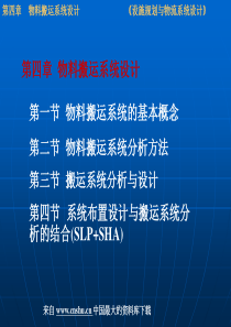 第四章 物料搬运系统设计 (ppt 23)