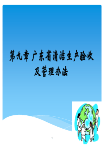 精细化清洁生产审核15广东省清洁生产审核及验收办法