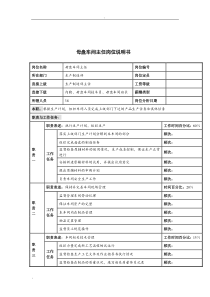 河北纪元光电公司生产部母盘车间主任岗位说明书