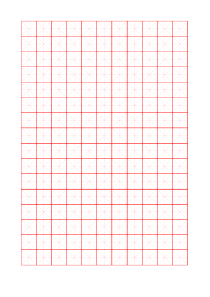 书法美工纸--米字格--A4标准打印版