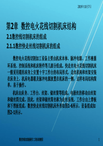 数控线切割操作工培训第2章数控电火花基础结构