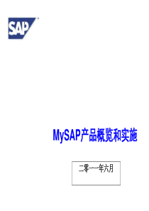 SAP_Overview_training_mysap