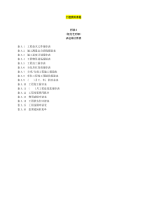 园林工程资料表格完整版