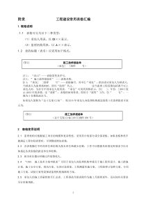 工程建设常用表格汇编【承包商】