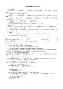 初三英语虚拟语气讲解及练习题