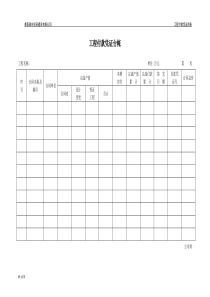 工程付款凭证台帐