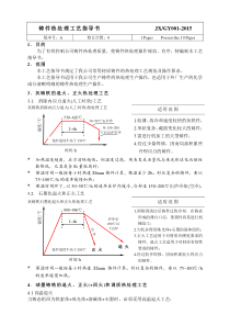 铸件热处理工艺指导书主页