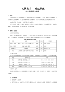 校园招聘实施方案(经典)