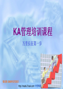 KA卖场管理培训