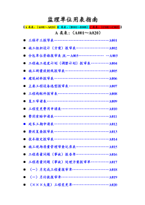 建设工程监理单位全套用表_四川建龙软件表格[12]