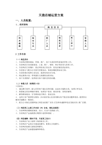 店铺运营框架系统方案（DOC6页）