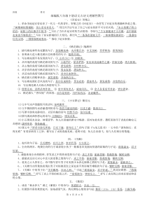 新部编版八年级下册语文古诗文理解性默写汇总(去标点)