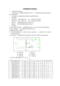 H型钢拼接和对接标准及重量