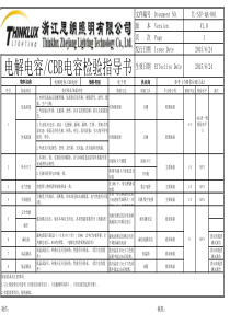 电子元器件检验指导书