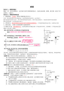 群落一轮复习教学案(教师版)01