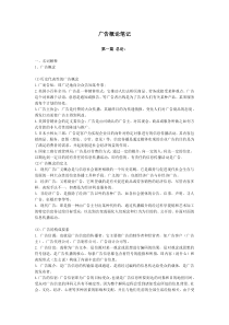 陈培爱老师的《广告学概论》的笔记