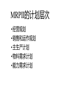 MRP与ERP5