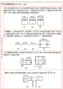 尺寸公差与配合的标注(GBT-4458.5—2003)