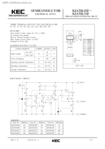 KIA78L05F中文资料