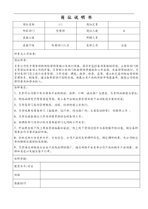 电商总监-网店运营总监责任