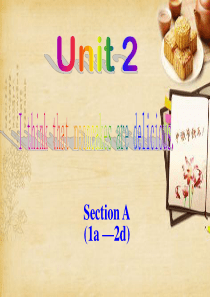 2014人教新目标九年级英语上册unit2SectionA课件